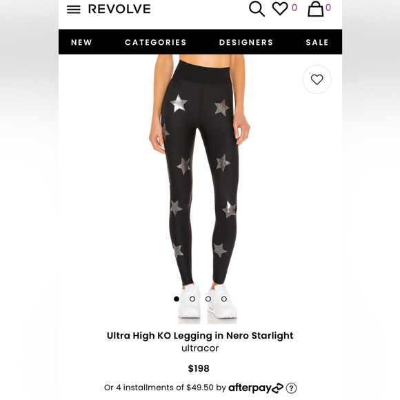 ULTRACOR PANT SILVER STAR from REVOLVE Size small - Picture 3 of 8